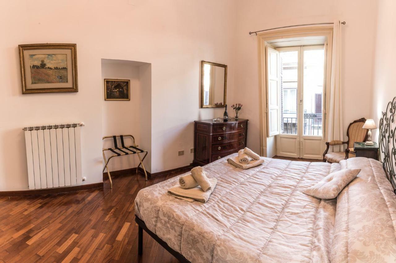 Appartamento Palazzo Pace Al Cassaro Palermo Eksteriør billede