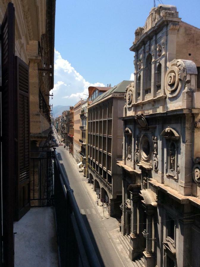 Appartamento Palazzo Pace Al Cassaro Palermo Eksteriør billede