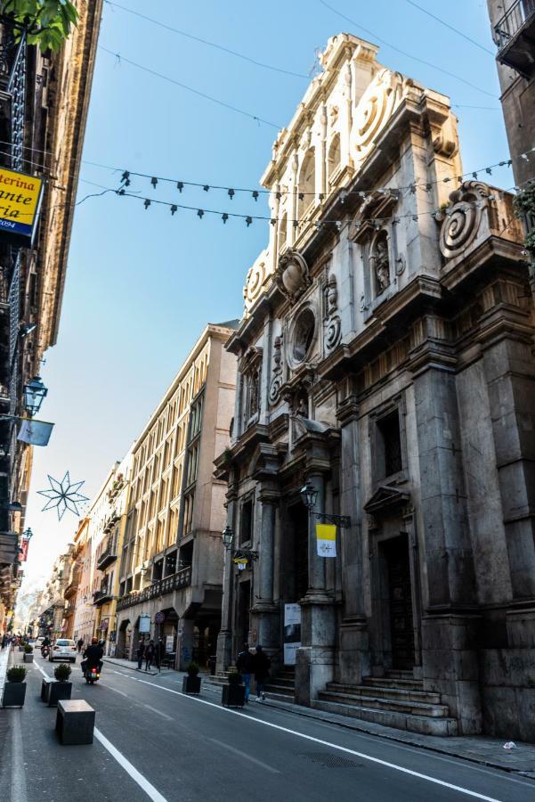 Appartamento Palazzo Pace Al Cassaro Palermo Eksteriør billede